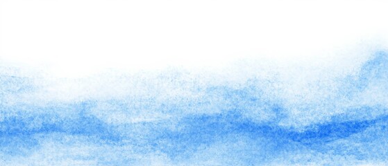 Obraz premium Light Blue Watercolor Abstract Background with Space for Text. Made with generative AI