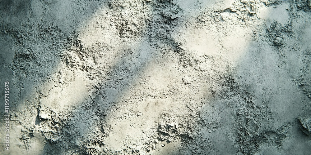 Poster textured concrete wall with subtle shadows creating an interesting visual effect during daylight hou