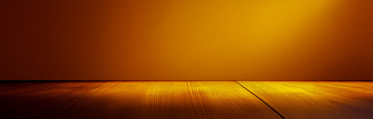 A flat, smooth golden background with a subtle gradient, ideal for product photography as an empty canvas or backdrop