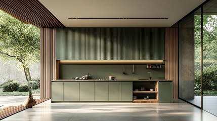 Modern kitchen design contemporary home interior image open space aesthetic