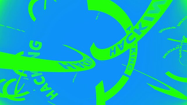 New yellow promo text flow on the wave animation loop. New words line stream by the curve seamless background. Running creative ticker promotion advertising kinetic typography. 4K stock video