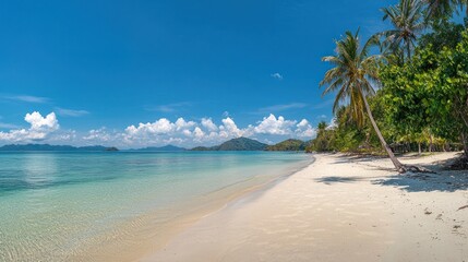 Tropical Beach Banner &ndash; Paradise Destination