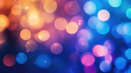 Fototapeta premium Abstract bokeh patterns dynamic wallpapers