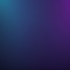 Obraz premium Purple blue grainy background, abstract color gradient dark noise texture banner poster header cover wallpaper backdrop design