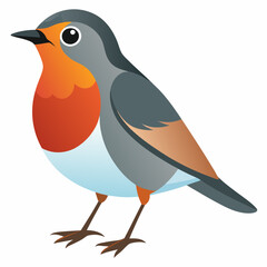 robin on a branch