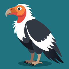 andean condor bird vector