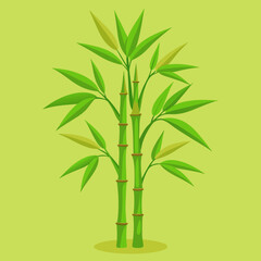 bamboo tree vector