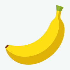 banana isolated on white