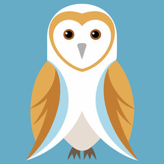 owl on a branch barn