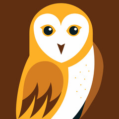 owl on a branch barn