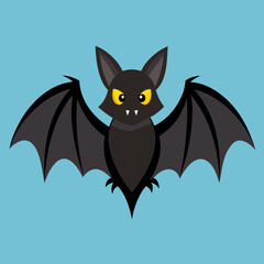 bat and moon