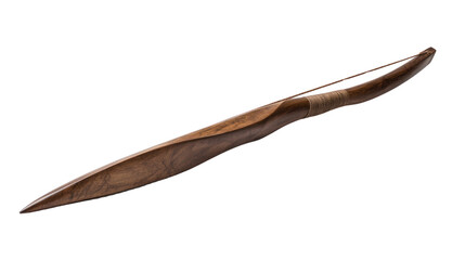 A beautifully crafted wooden carving tool with a smooth finish, ideal for artisans and enthusiasts of woodworking.
