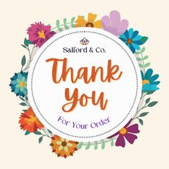 Thank you card, text or lettering. Vector script and handwritten typography. Thank you vintage style word for note, sign, banner. Isolated.
