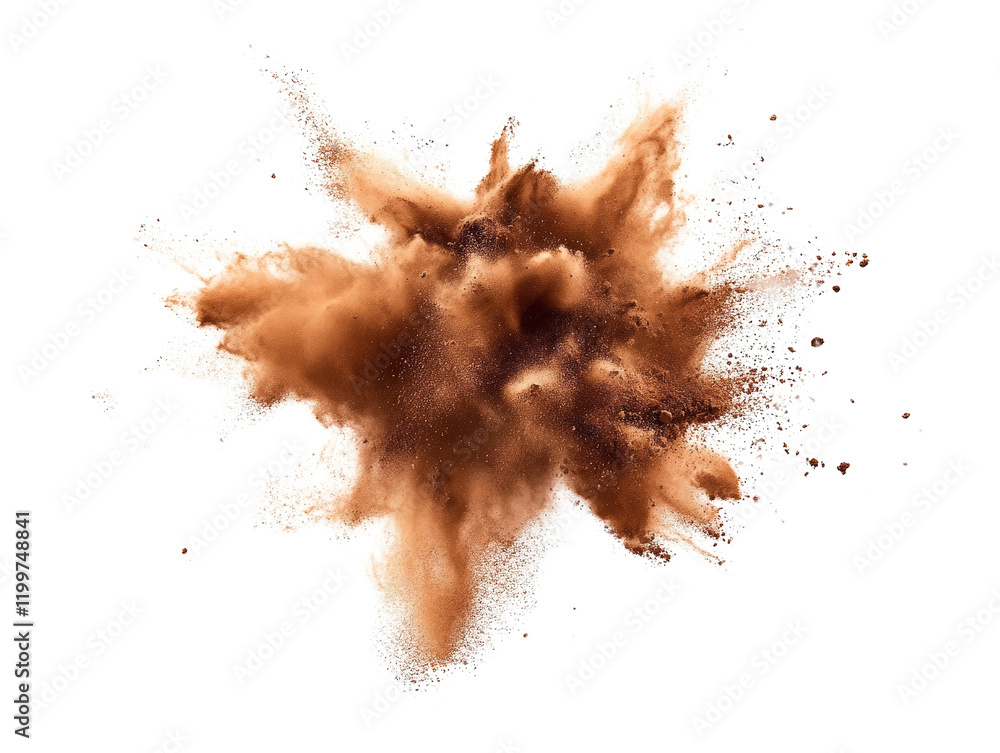 Poster splash of white milk on a dark black background creating dynamic liquid shapes and textures isolated