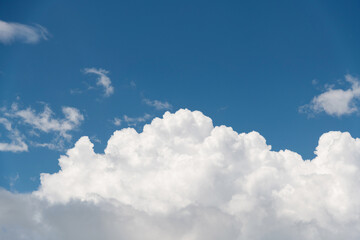 Looking at the clouds and sky on the plane