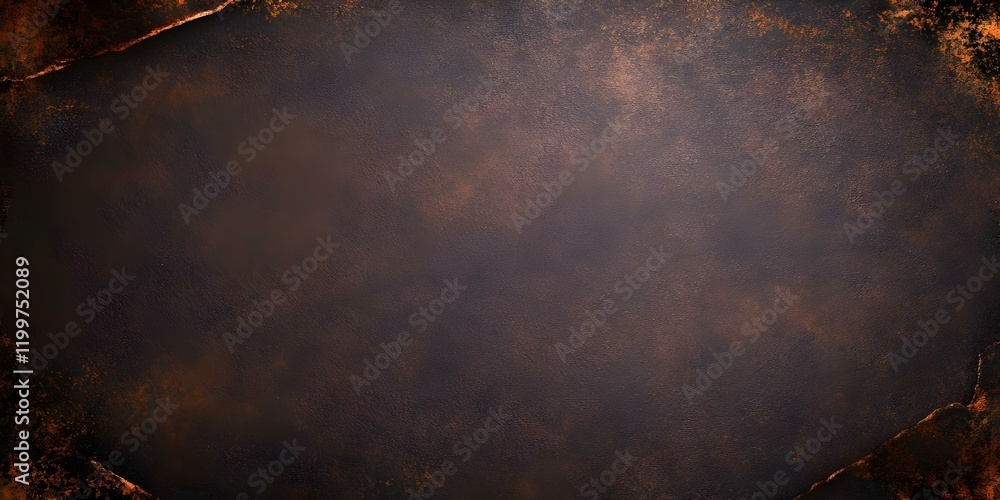 Poster a textured background featuring dark tones with a rusty, metallic border. concept textured backgroun