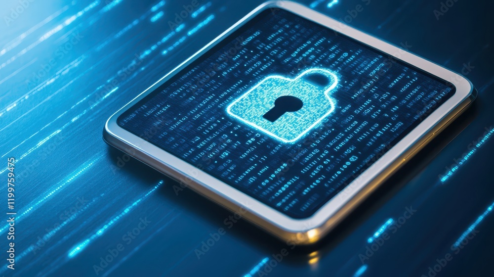 Aufkleber secure notepad with lock, safeguarding confidential information for enhanced privacy and data protec