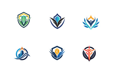 6 Business icon set on white background