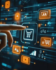 Digital Shopping Interface: E-commerce Technology and Online Retail Experience