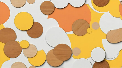 yellow, orange, minimalist abstract simple wooden background, use as wallpaper or graphic resource