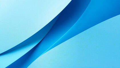 Curved paper fold, gradient blue shades, light cyan to deep blue, soft shadows, clean geometric design, smooth textures, crisp edges, modern aesthetic