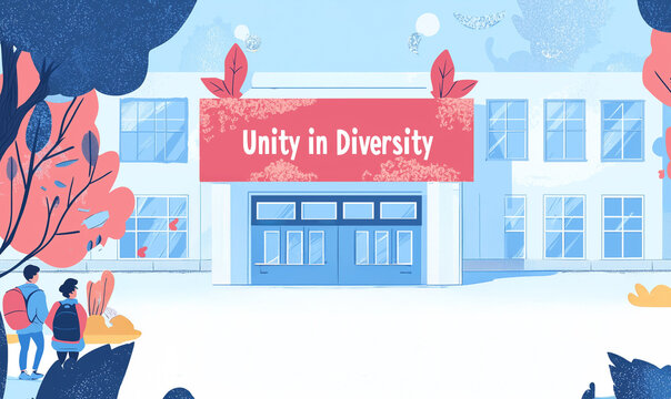 Inclusive education event showcasing unity in diversity at a community school illustrating inclusive educational settings for all learners