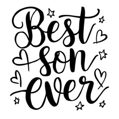 Best son ever vector