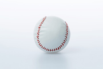 A baseball on white background