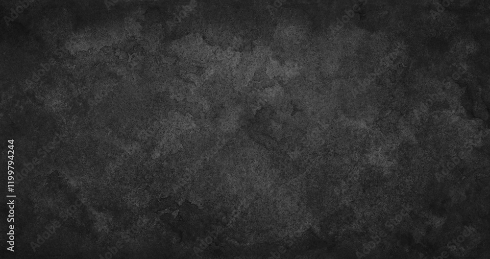 Poster A black background with a greyish color. The background is made of paint and has a rough texture