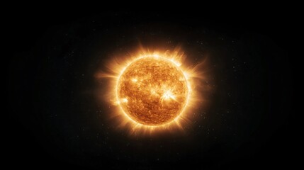 Exploring the Dynamic Surface of the Sun A Highly Detailed Close-Up View of Solar Activity in the Cosmic Environment