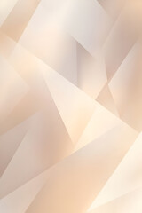 Beige geometric shapes with soft light and abstract gradient