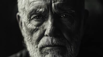 Obraz premium Man with beard