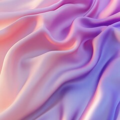 Fototapeta premium Abstract Draped Fabric Soft Pink Purple Hues