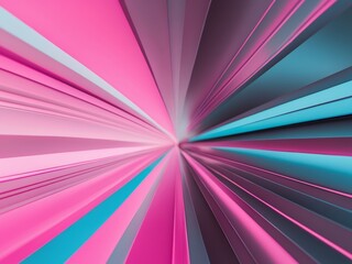 Abstract Pink and Blue Digital Stripes Background