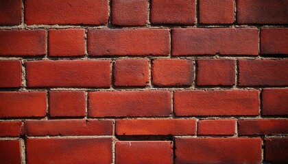 Obraz premium close up of textured red brick wall
