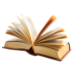 Fototapeta premium Book isolated on transparent background 