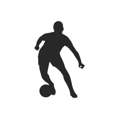 Silhouettes of sports people
