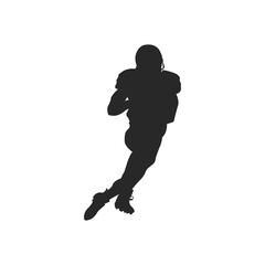 Silhouettes of sports people