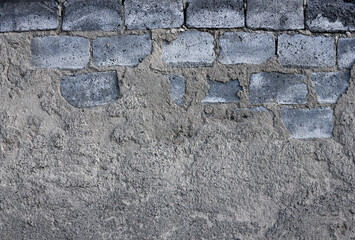 Old concrete brick wall background