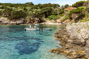 Giannutri arcipelago toscano cala spalmatoio