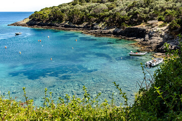 Giannutri arcipelago toscano cala spalmatoio