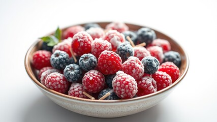 Frozen Berry Bowl - Fresh & Delicious