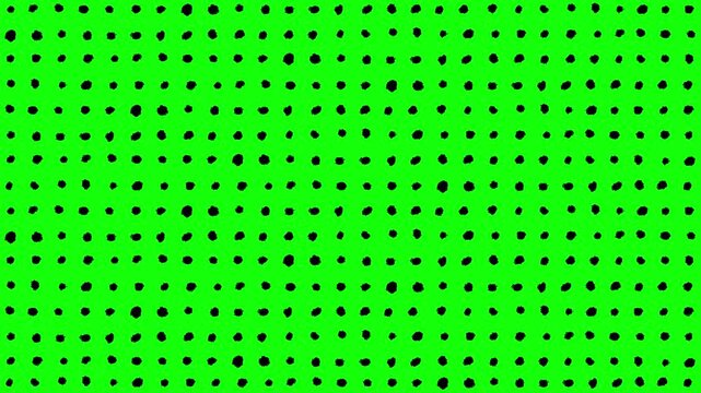 Background texture of dots, halftone, circles, pop art, vintage, reticule, silkscreen, polka dots, retro, motion design pattern. texture for shapes, background texture. Alpha | 4K UHD ProRes 4444 | Tr