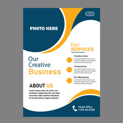 Minimal business flyer