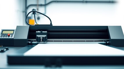 Modern Paper Cutting Machine - Dynamic Design