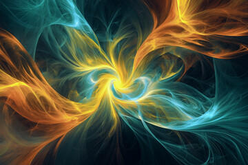 abstract fractal background