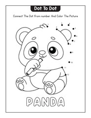 Animals Dot To tot Page