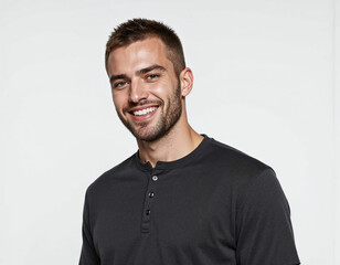 Fototapeta premium Young Startup Founder Portrait | Modern Tech Entrepreneur Professional Headshot