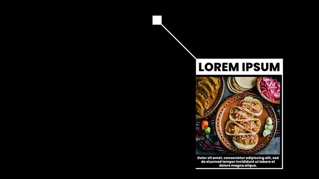 Modern Pop Up Title With Image