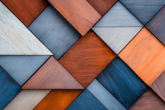 A clean geometric pattern of wooden planks arranged in parallel lines, using subtle gradients to highlight the grain